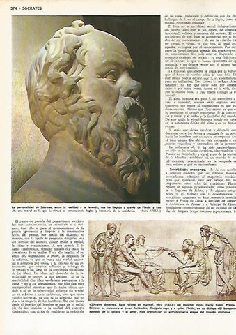 LAMINA MONITOR 0670: Busto de Socrates