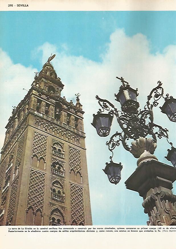 LAMINA MONITOR 0660: La Giralda en Sevilla
