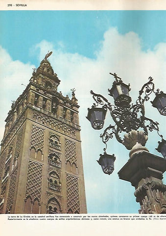 LAMINA MONITOR 0660: La Giralda en Sevilla