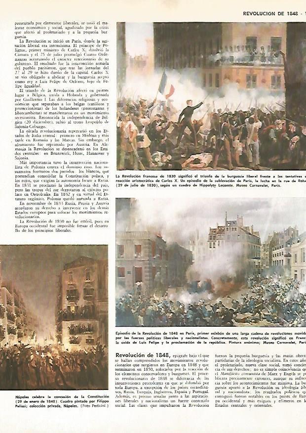 LAMINA MONITOR 0608: Revolucion de 1848 en Paris