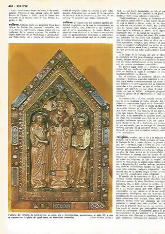 LAMINA MONITOR 0593: Relicario de Saint Servais