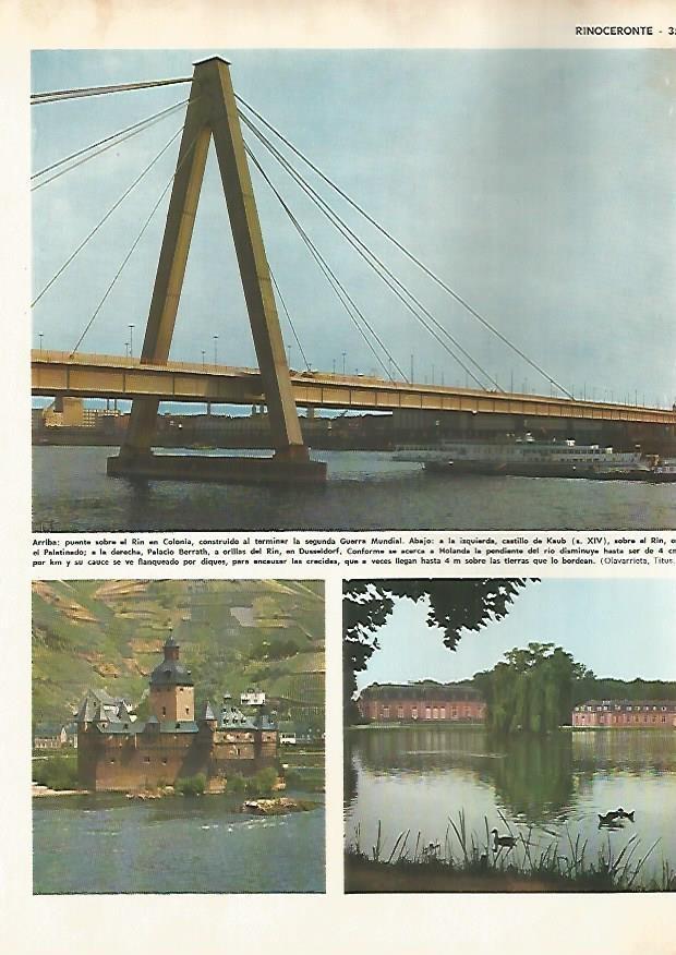 LAMINA MONITOR 0614: Puente en Colonia, Alemania