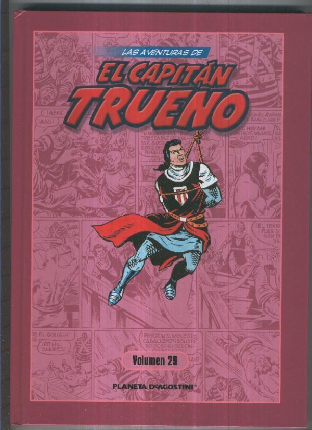 Editorial Planeta: Las aventuras de El Capitan Trueno volumen 29: contiene numeros 128 a 144
