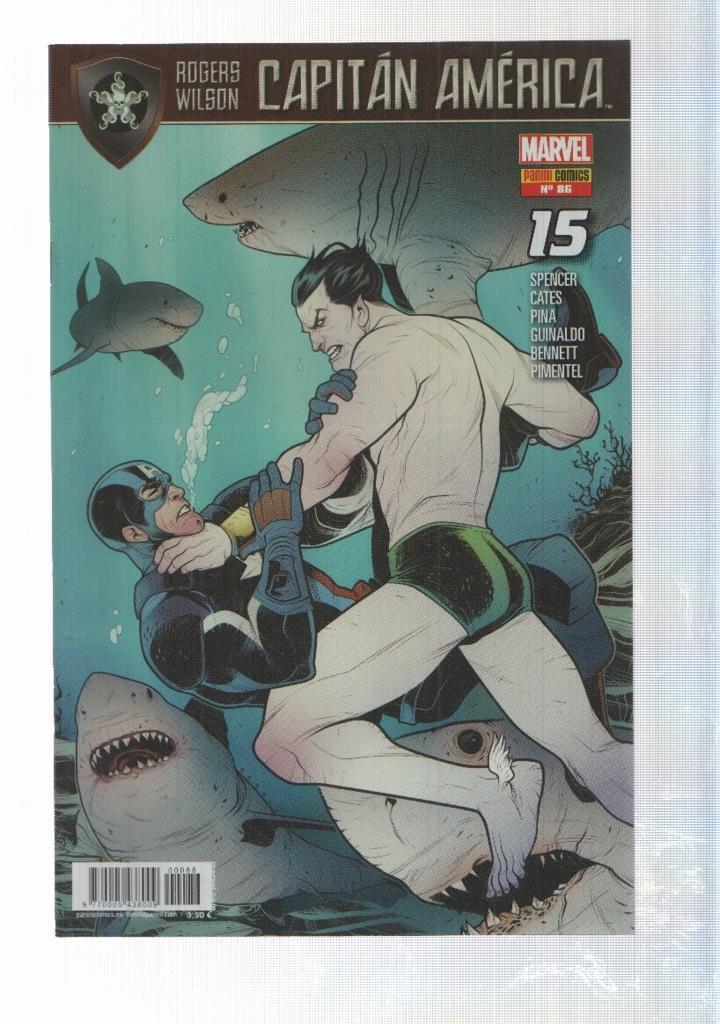 Panini: Capitan America - Sam Wilson num. 86 (oct 2017) - Steve Rogers. Spencer, Pina