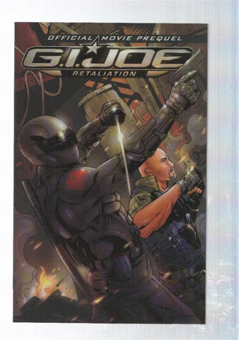 IDW: G.I. Joe Retaliation, Movie Prequel num 3 Standard cover (march 2012). John Barber, Navarro, Rojo