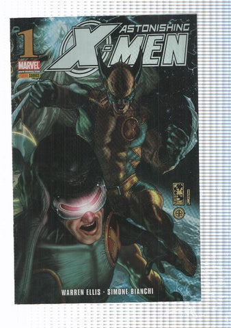 Panini: Astonishing X-Men vol. 3 num 01. Libro de bocetos en las ultimas paginas