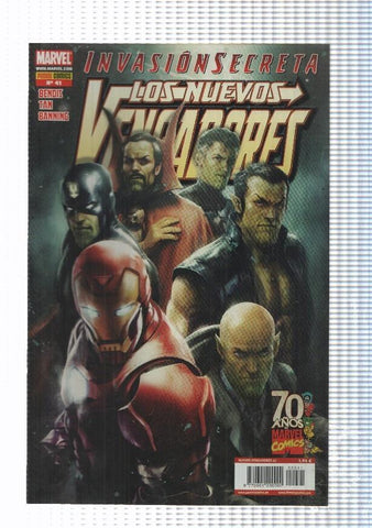 Marvel, Panini: Los Nuevos Vengadores num. 41 (may 2009). Invasion Secreta parte 5