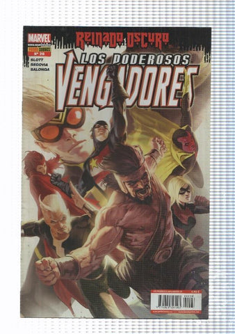 Marvel, Panini: Los Poderosos Vengadores num 26 año 3 (mar 2010). Reinado Oscuro - Bendis, Deodato