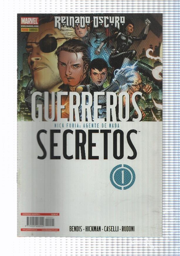Marvel, Panini: Guerreros Secretos num 1 nov 2009. reinado Oscuro - Bendis, Hickman