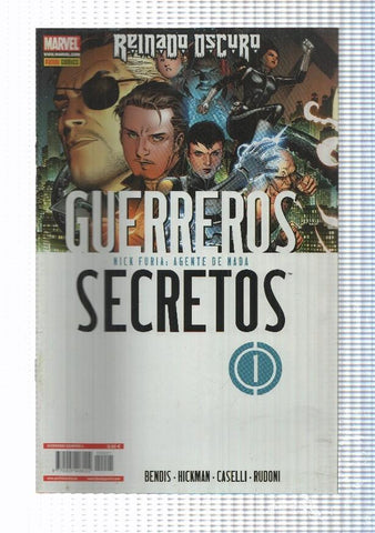 Marvel, Panini: Guerreros Secretos num 1 nov 2009. reinado Oscuro - Bendis, Hickman