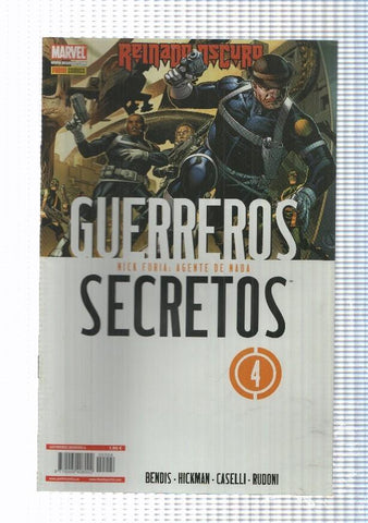 Marvel, Panini: Guerreros Secretos num 4  (2010). Nick Furia: Agente de Nada. Reinado Oscuro 