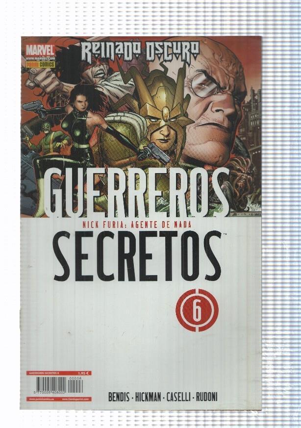 Marvel, Panini: Guerreros Secretos num 6 (2010). Nick Furia: Agente de Nada. Reinado Oscuro