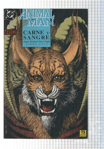 Zinco: Animal Man libro 3 de Carne y Sangre. Jamie Delano - Steve Pugh