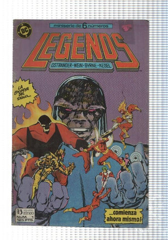 Zinco, DC: Legends num 1 de 6 - Erase una vez. Ostrander, Wein, Byrne, Kesel