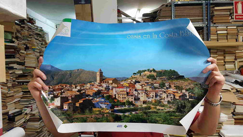 Poster: Polop de la marina: oasis en la costa blanca