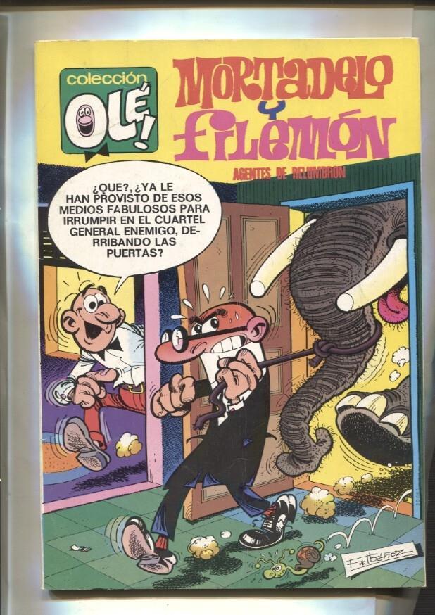 Coleccion Ole numero 108: Mortadelo y Filemon: Agentes de relumbron