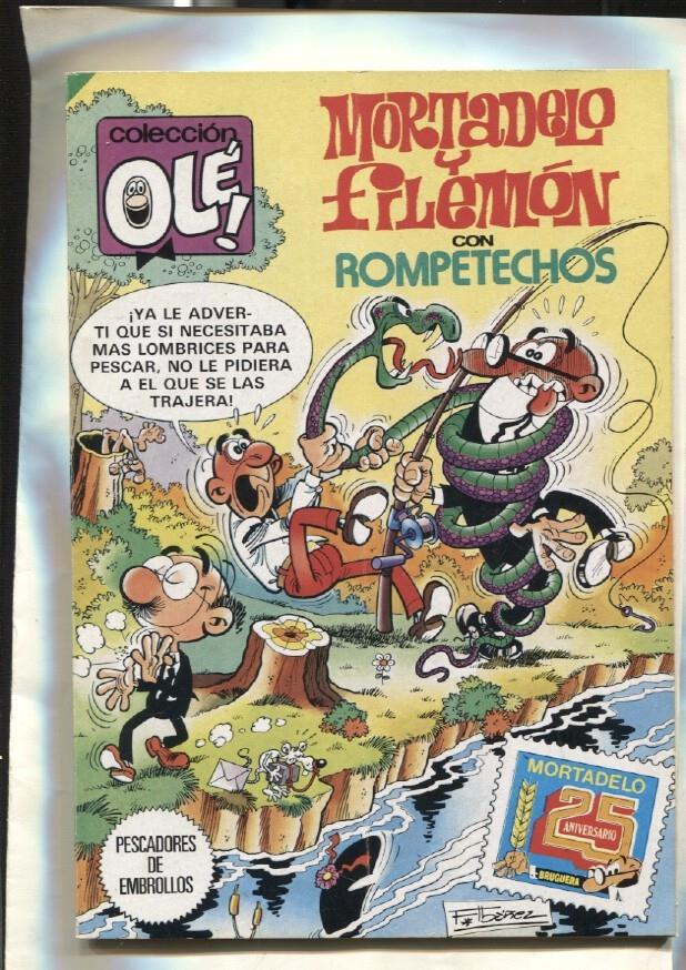 Coleccion Ole numero 285: Mortadelo y Filemon: Pescadores de embrollos + Rompetechos