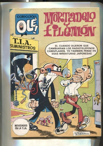 Coleccion Ole numero 215: Mortadelo y Filemon: Novedades en la TIA