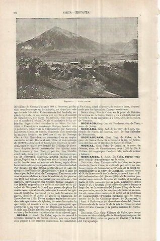 LAMINA ESPASA 32987: Vista de Sigriswyl,Suiza