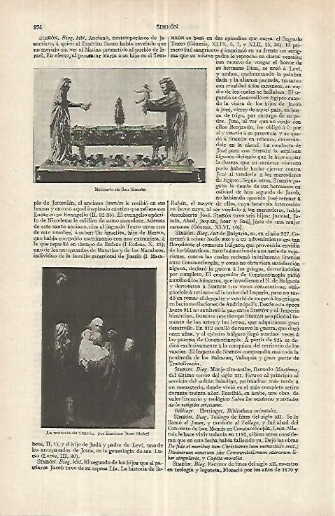 LAMINA ESPASA 33034: Relicario de San Simon y la profecia de Simeon, por Sinkel