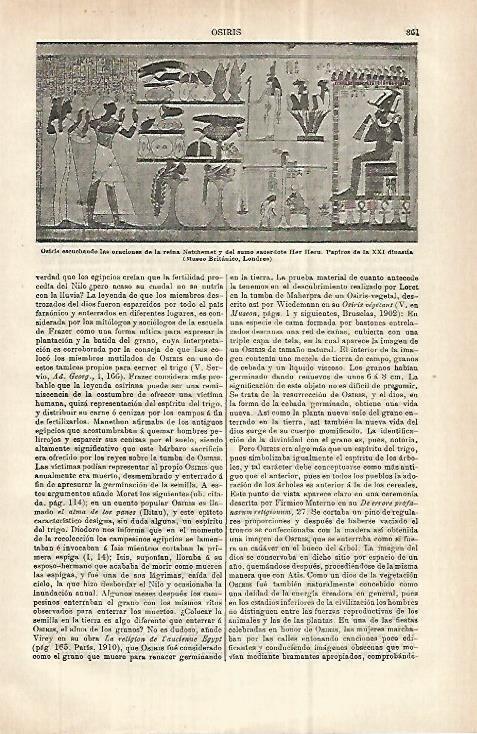 LAMINA ESPASA 32936: Detalle de Papiro de la XXI dinastia de Egipto