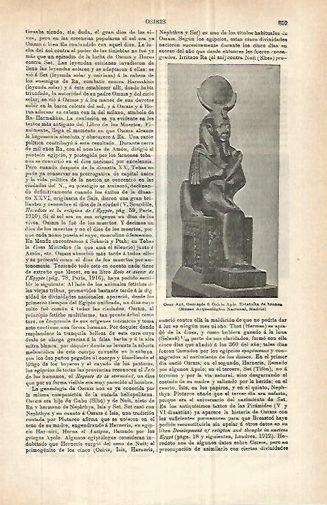 LAMINA ESPASA 32935: Estatua de Osor-Api