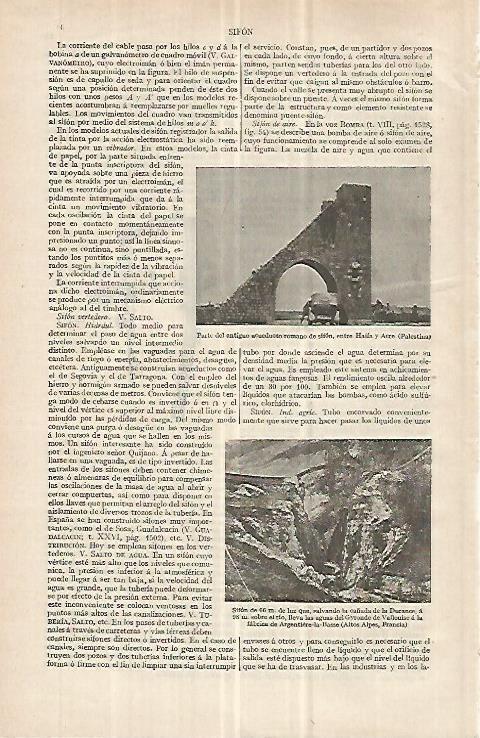 LAMINA ESPASA 32966: Acueducto romano entre Haifa y Acre