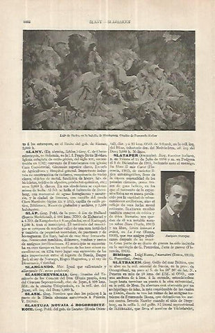 LAMINA ESPASA 33122: Luis de Baden en la batalla de Slankamen, por F. Keller