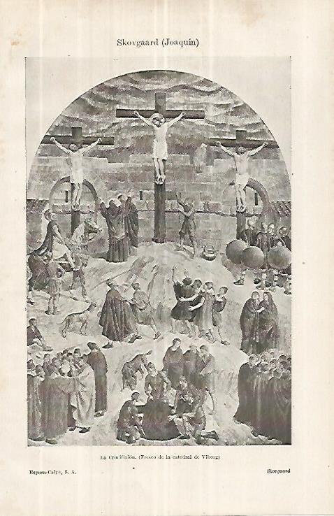 LAMINA ESPASA 33121: La Crucifixion, por J. Skovgaard