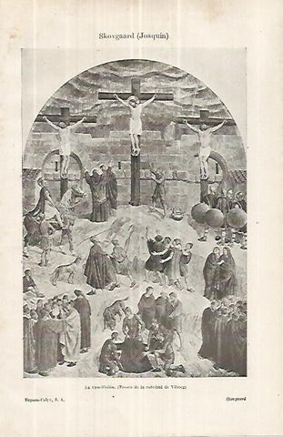 LAMINA ESPASA 33121: La Crucifixion, por J. Skovgaard