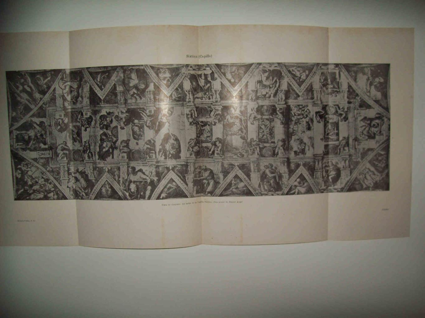 LAMINA ESPASA 33114: Techo de la Capilla Sixtina