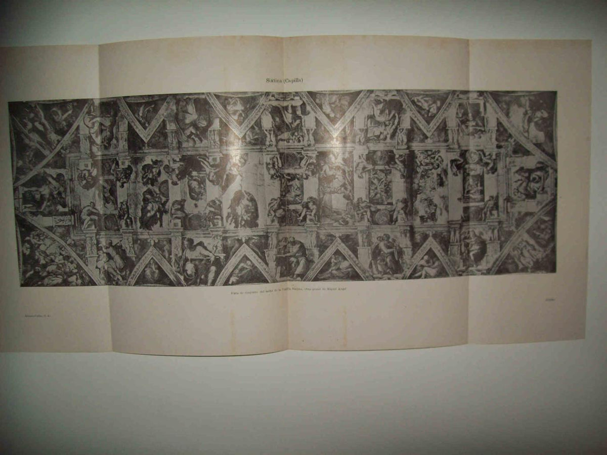 LAMINA ESPASA 33114: Techo de la Capilla Sixtina