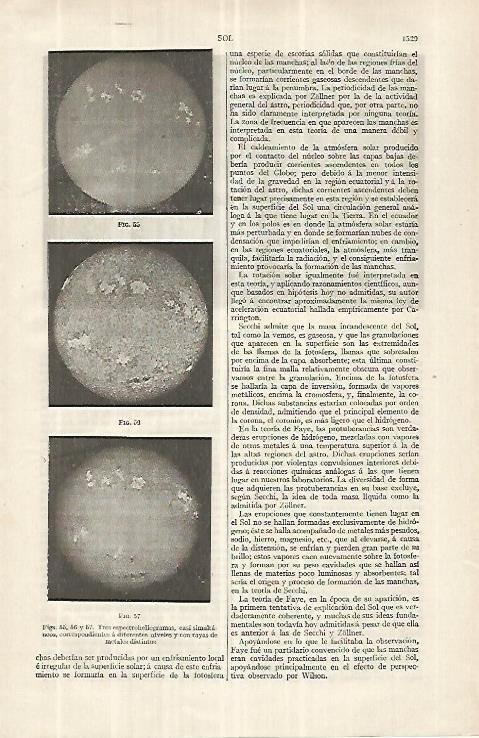 LAMINA ESPASA 33162: Espectroheliogramas 
