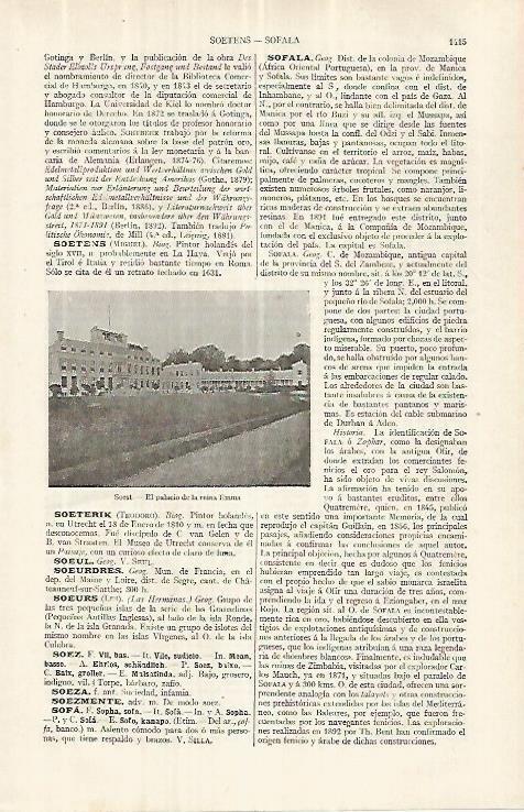 LAMINA ESPASA 33147: Palacio de la reina Emma en Soest, Alemania