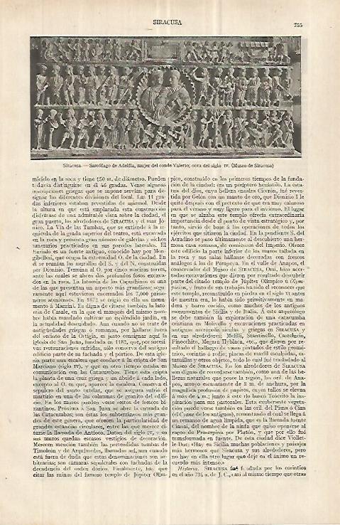 LAMINA ESPASA 33076: Sarcofago de Adelfia