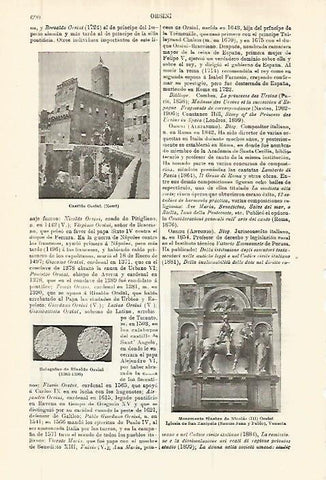 LAMINA ESPASA 32916: Castillo Orsini en Nemi