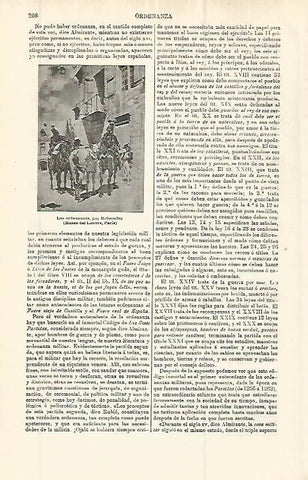 LAMINA ESPASA 32748: Los ordenanzas, por Meissouier