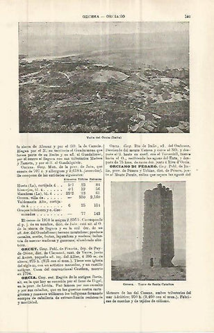 LAMINA ESPASA 32745: Valle del Orcia, Italia