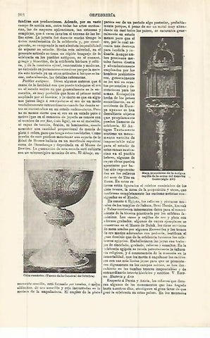 LAMINA ESPASA 32759: Caliz romanico de la Catedral de Coimbra