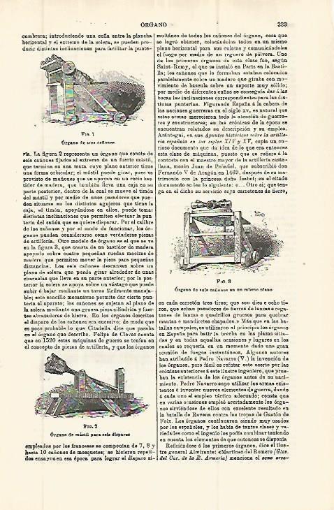 LAMINA ESPASA 32772: Organo de tres, seis y de mastil