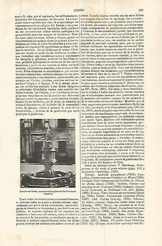 LAMINA ESPASA 32767: Fuente de Orfeo en Madrid