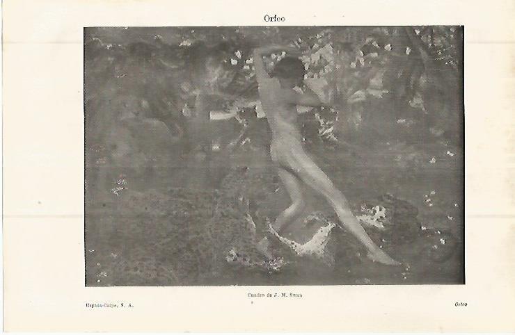 LAMINA ESPASA 32766: Orfeo, por J. M. Swan