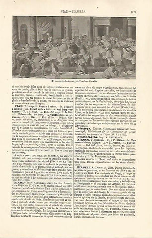 LAMINA ESPASA 32671: El banquete de Asuero, por D. Fiasella
