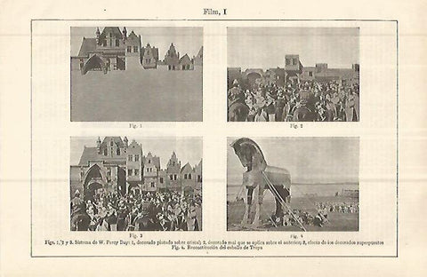 LAMINA ESPASA 32697: Decorados de cine