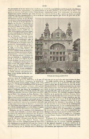 LAMINA ESPASA 32702: El Coliseum de Barcelona