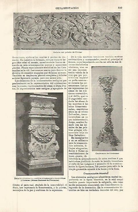 LAMINA ESPASA 32883: Relieve del Palacio de Urbino