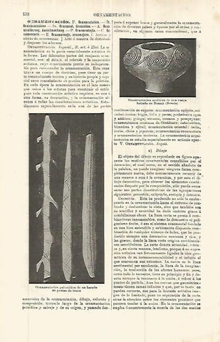 LAMINA ESPASA 32874: Ornamentacion paleolitica de un harpon