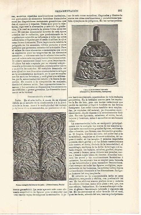 LAMINA ESPASA 32884: Falsa bisagra de Notre Dame en Paris