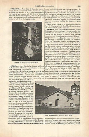 LAMINA ESPASA 32907: Cascada del Orosi en Costa Rica