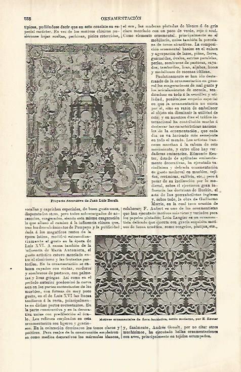 LAMINA ESPASA 32888: Proyecto decorativo de Juan Luis Beralh